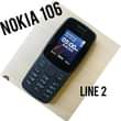 A picture of Nokia 106 mpyaaa full box kwa elfu 27000 tu ukihitaji
