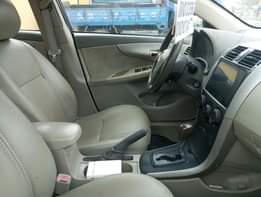 A picture of 2009 upgraded to 2012 Toyota corolla With Good Working Engine