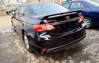 A picture of For Sale Foreign Used Toyota Corolla Sport 2012 Model Accident