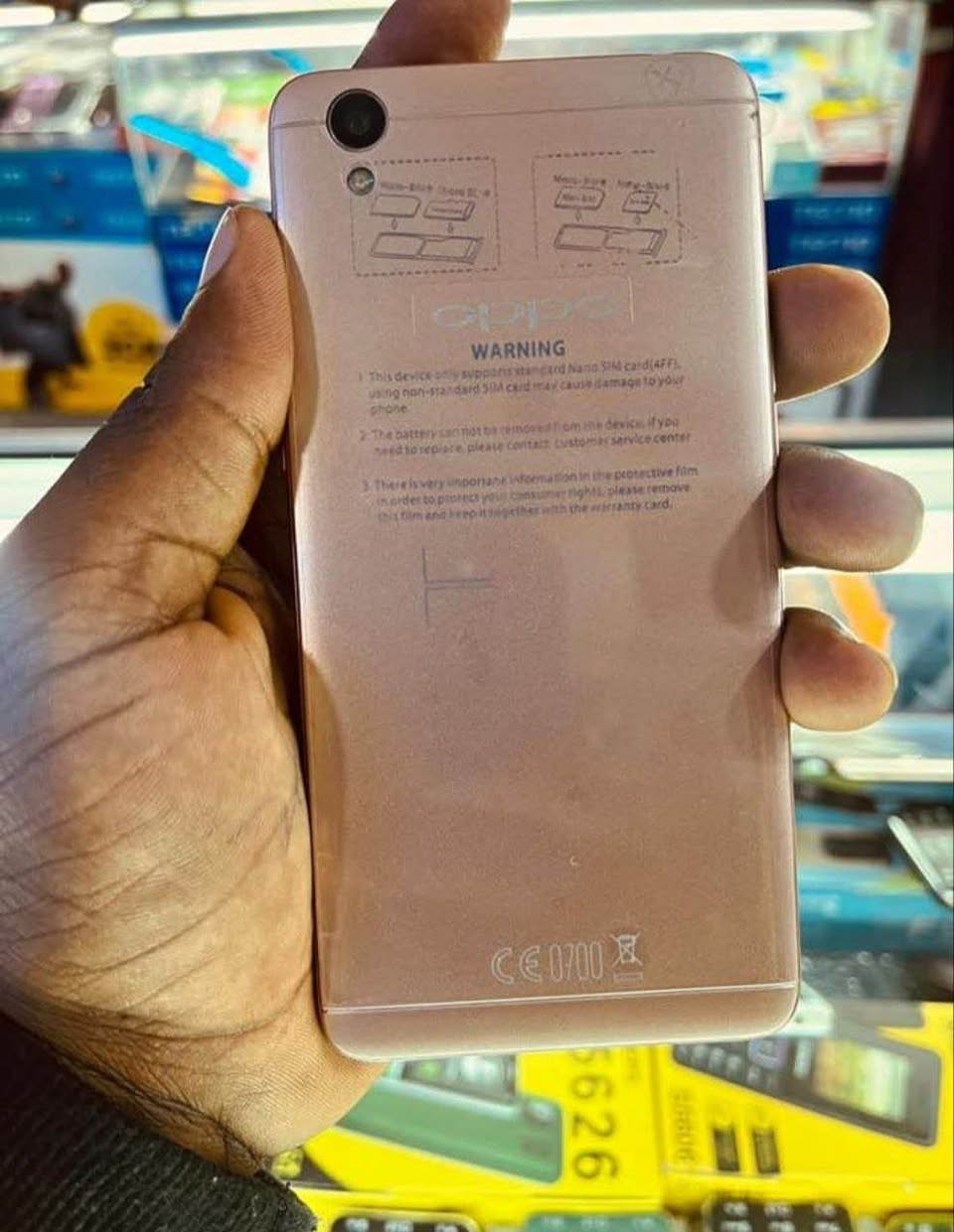 A picture of Oppo A37 64gb storage