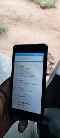 A picture of Clean tecno f1 8gb storage 1gb ram at 60 000