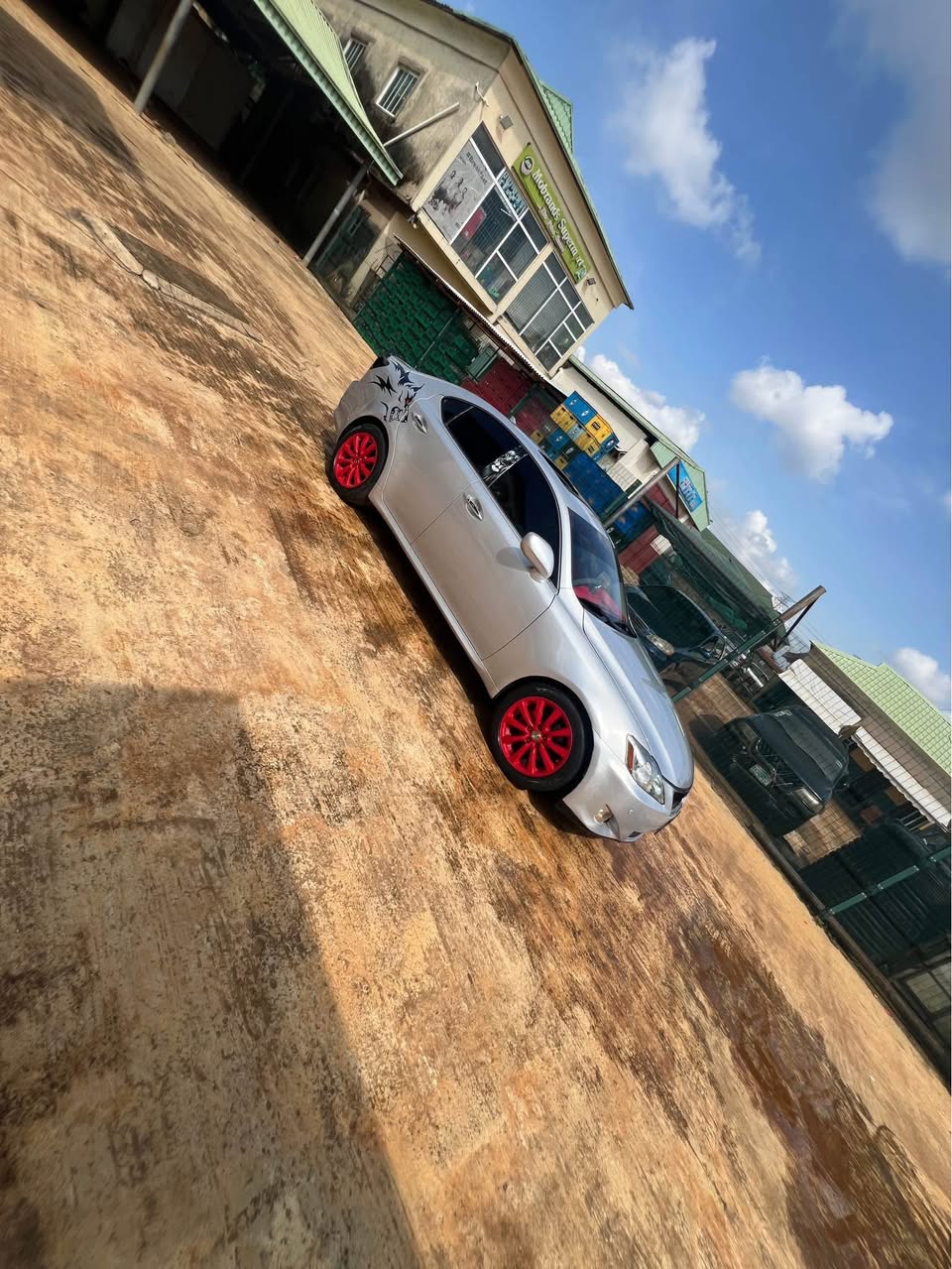 A picture of Lexus is250. 8 months register 08122733790