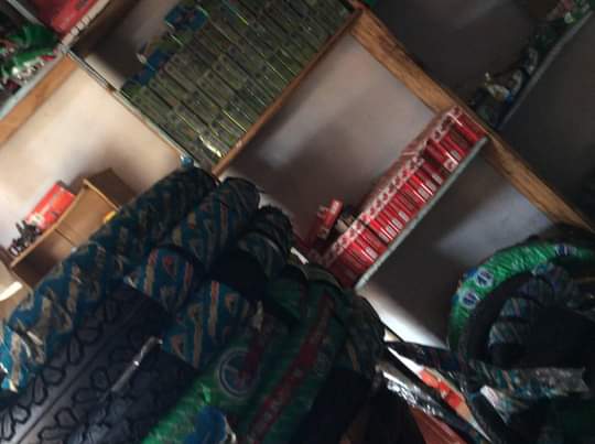 A picture of Motorcycle spare parts shop