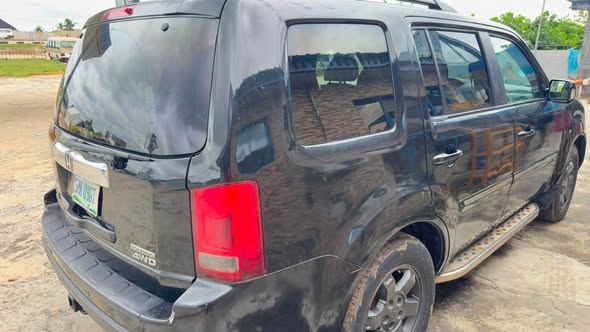 A picture of Distress Honda Pilot 2009 Model