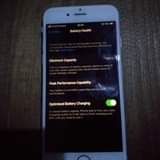 A picture of Iphone 6s 32 fingerprint ok battery power 100 version 14