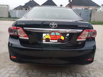 A picture of Registered Toyota Corolla 2010 model buy nd drive engine gear