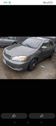 A picture of 06 Corolla 3 5 last location umuahia buy and drive