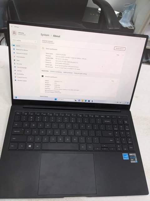 A picture of Samsung Galaxy book