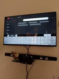 A picture of ADH frameless 43 smart tv