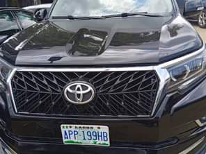 A picture of Land cruiser Prado Jeep 2007 model upgrade to 2022 model