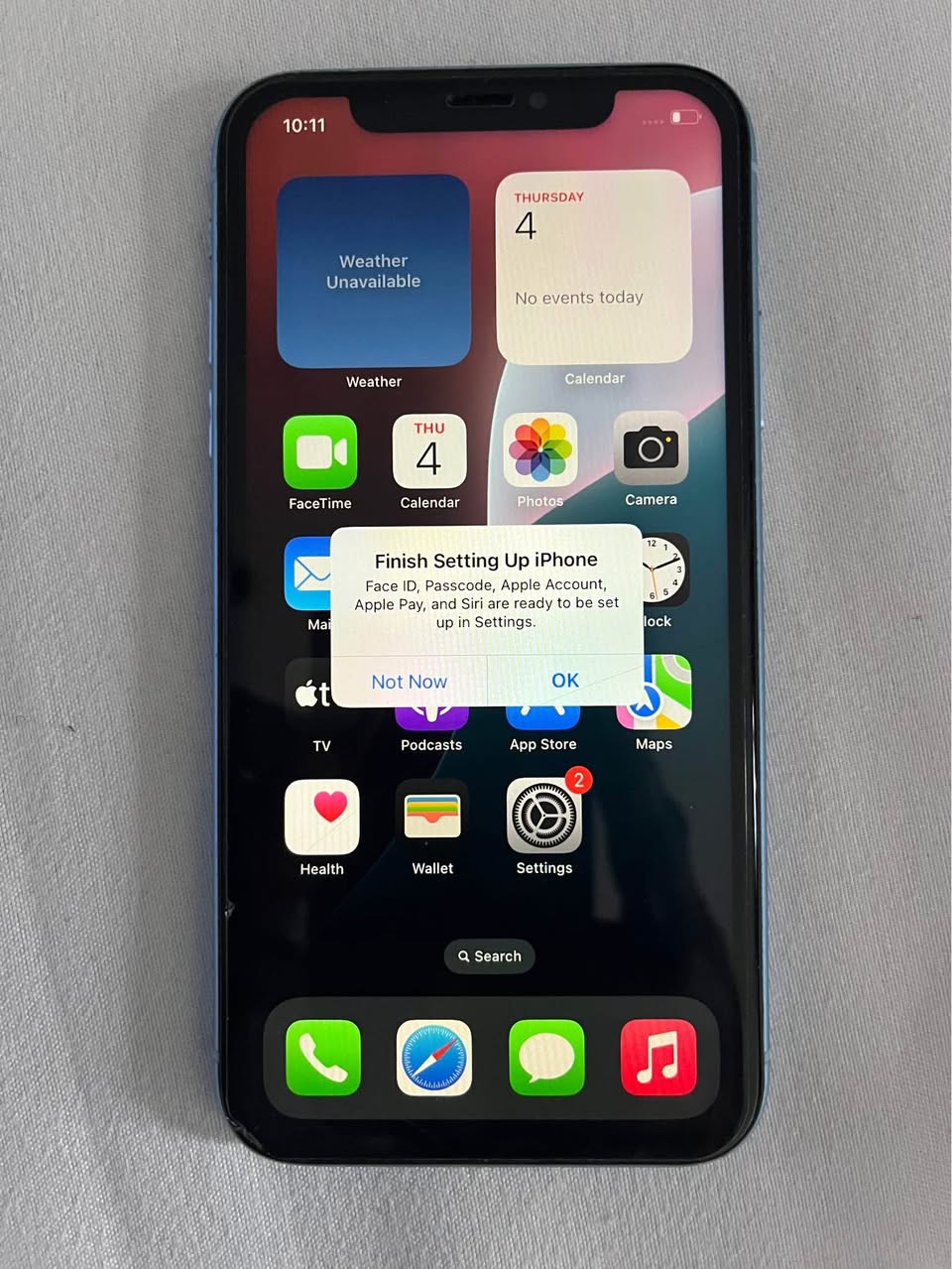 A picture of iPhone XR