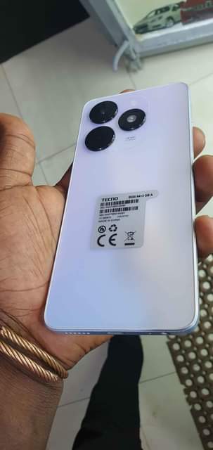 A picture of Tecno pop 8 with 64gb storage 4gb ram on sell