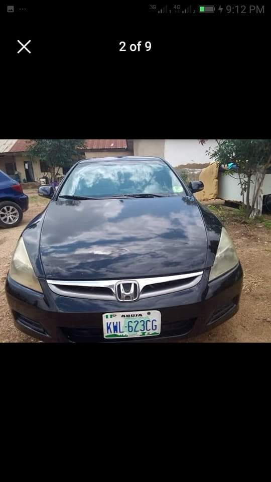A picture of Honda Accord 2007 model aka Dc for sale