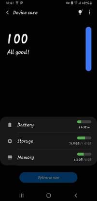 A picture of Samsung Note9