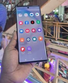 A picture of Samsung galaxy Note 10