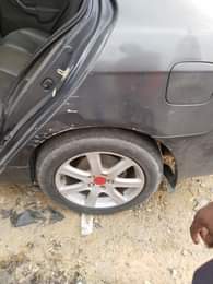 A picture of ACURA TSX 2004 MODEL partial First body work the engine