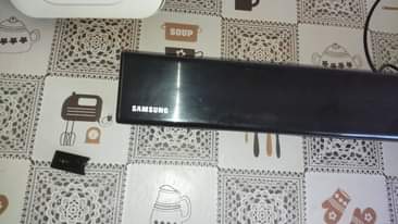 A picture of Samsung sound Bar
