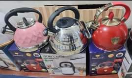 A picture of Quality kettles Prices varry from 50 000 230 000 0705394267