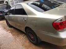 A picture of Barely driven car