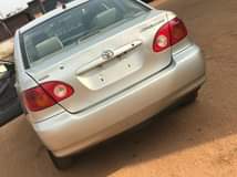 A picture of Toyota Corolla 04 tokunbo standard pure first body pan is