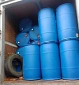 A picture of HDPE drums 220L 