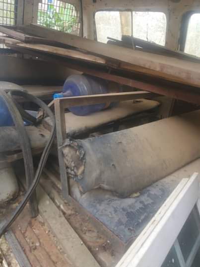A picture of car scrab