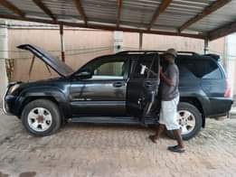 A picture of TOYOTA 4RUNNER FOR SALE NOTE AC NEED ATENTION CONTACT 08029112901