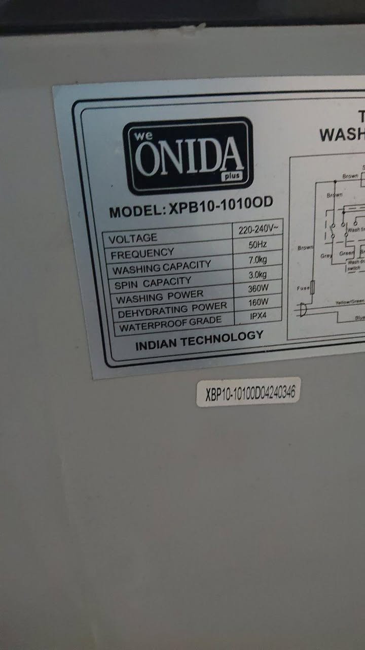 washing machine