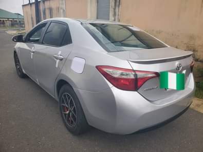 A picture of 2014 Toyota corolla Facelifted to 2018 everything good and soft