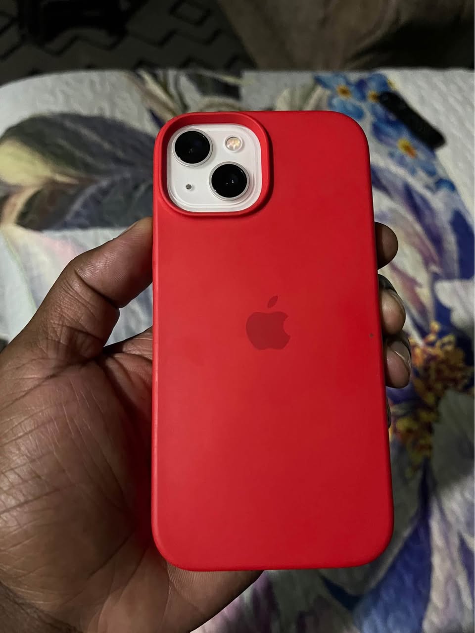 A picture of iPhone 13 normal 128gig battery 100 all network