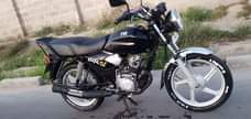 A picture of Tvs hlx 125 INAUZWA