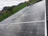 A picture of Solar system installation