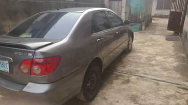 A picture of Nigeria used Toyota Corolla 2005 Location Lagos Price 3M Contact