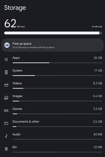 A picture of Google pixel 3a xl