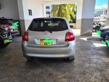A picture of TOYOTA AURIS CONTACTS 0712747229 PRICE 16 3ML NEG SILVER COLOUR