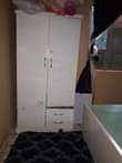 A picture of fridge kabati ya gesi kabati la nguo showcase ya tv