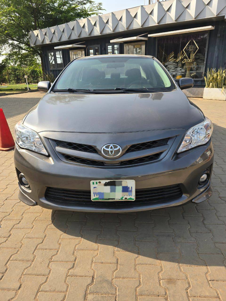 A picture of Distress Distress Distress Belgium grade 2012 Toyota Corolla sports