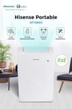 A picture of Hisense Portable Indoor AC 1 5HP