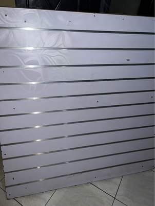 A picture of Accessories display half board and hooks