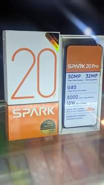 A picture of Tecno spark 20 inauzwa