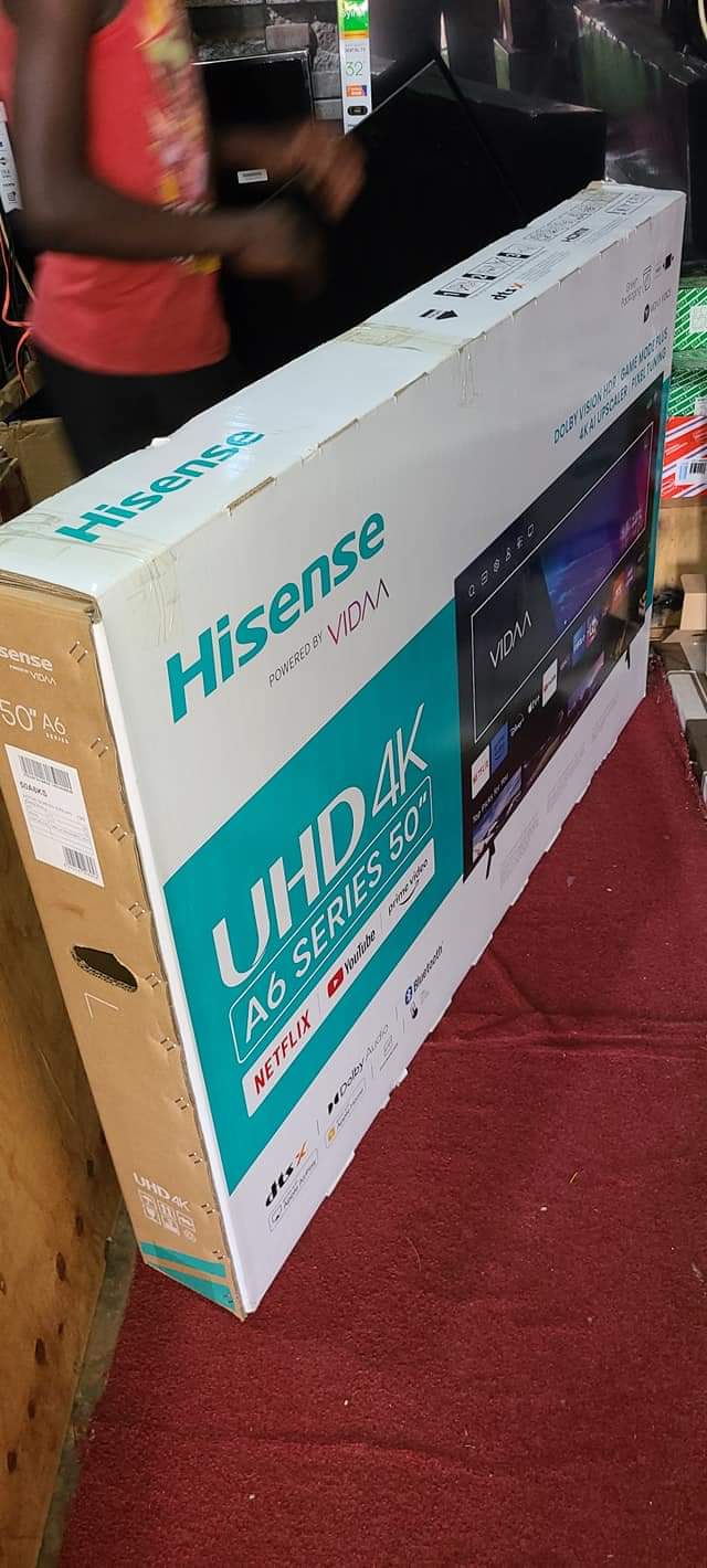 A picture of Hisense 50 smart tv