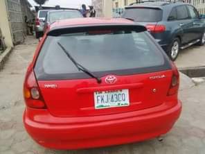 A picture of Urgent sales for one door Model 1999 TOYOTA COROLLA Mileage
