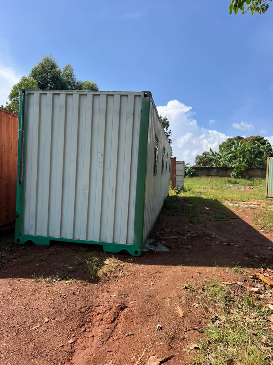 A picture of Partitioned 40ft cargo container avaolable for sale