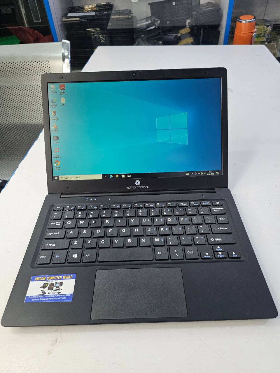 A picture of School connect laptop