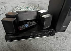 A picture of Panasonic home theater system 1000watts