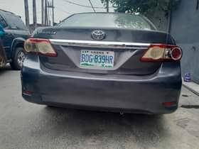 A picture of Registered 2013 Toyota corolla baked on first body engine Untouched
