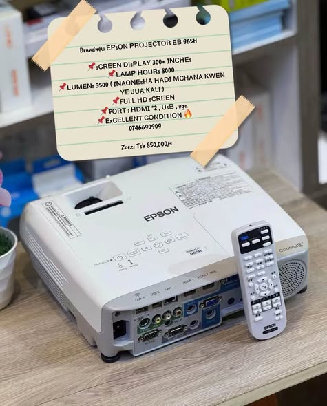 A picture of EPsON PROJECTOR EB 965H