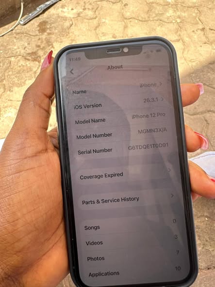A picture of iPhone