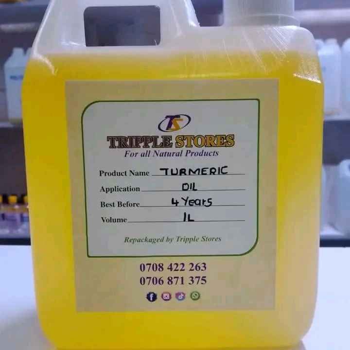 A picture of Tumeric oil