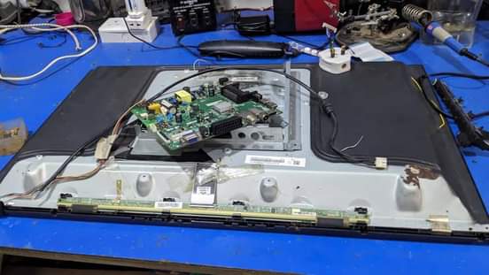 A picture of TV spares and repairs